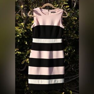 Colorblock Sheath Dress